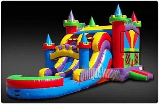 Double Slide Bouncer · 24-ppl Package rental in Midland, TX