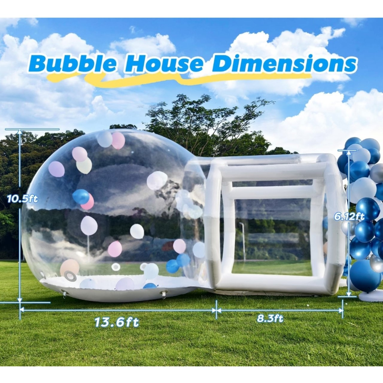 Transparent Bubble House Inflatable rental in Midland, TX