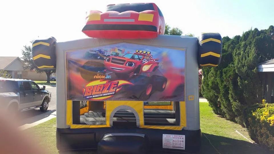 Monster Truck Jumper with Basketball Goal rental in Midland, TX