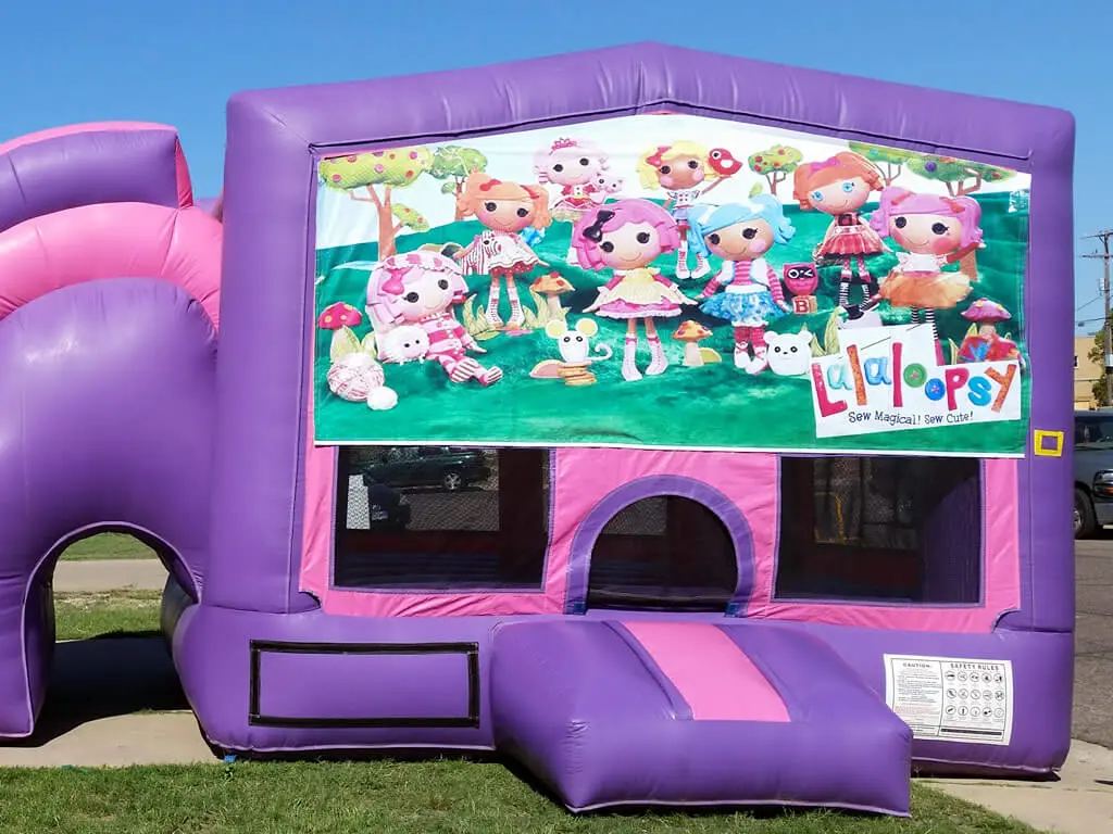 Lalaloopsy bounce house graphic panel