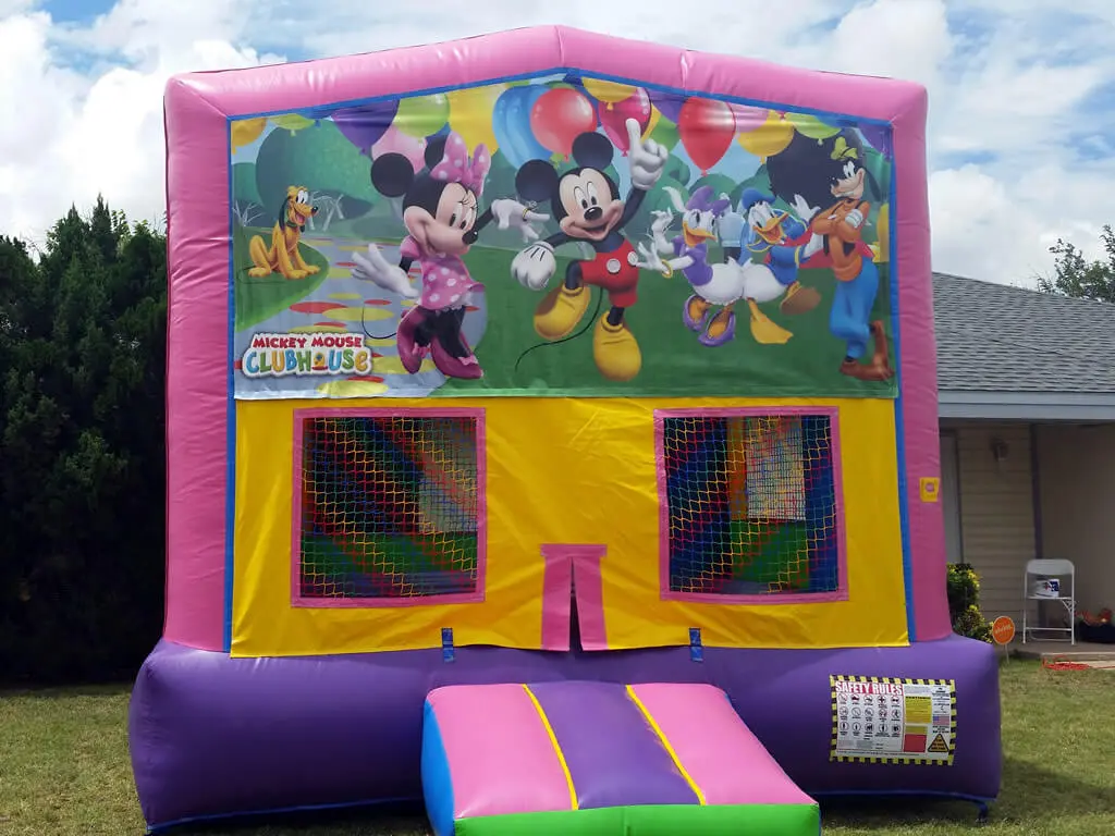 Mickey Mouse Clubhouse bounce house graphic panel