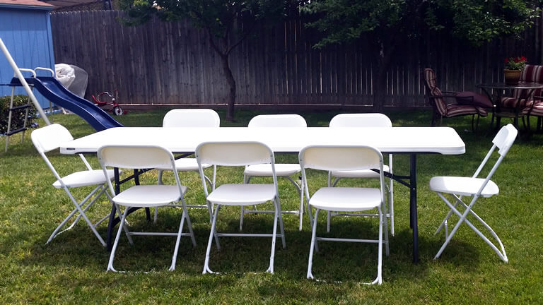 8-ft Long Tables rental in Midland, TX