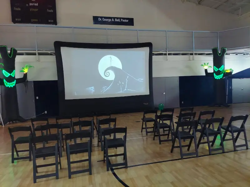 16-ft Movie Screen & Projector rental in Midland, TX