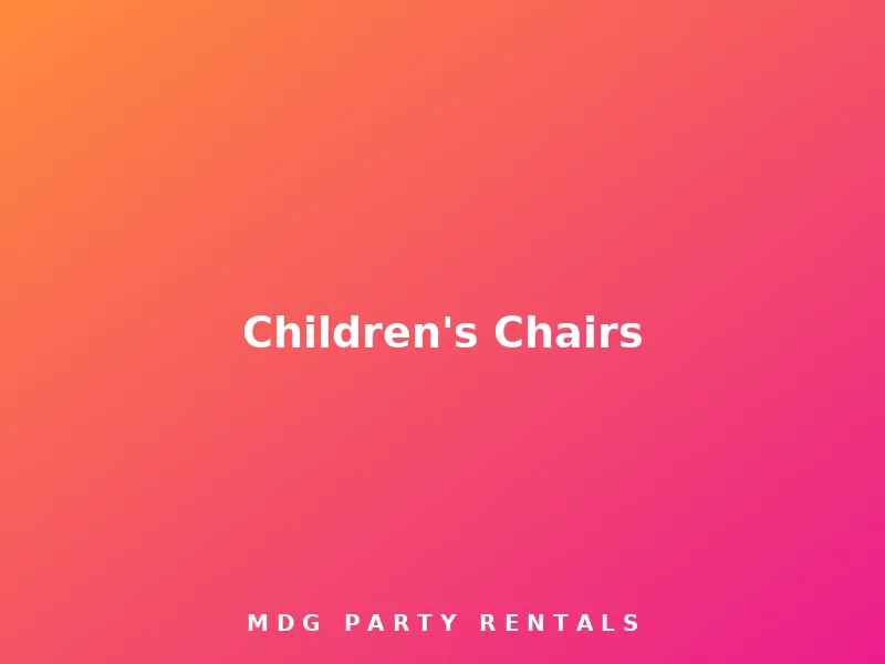 Children's Chairs rental in Midland, TX