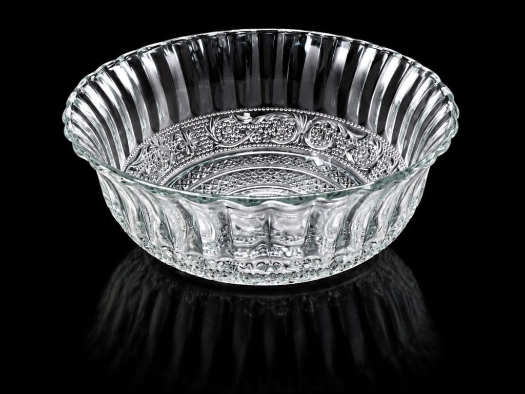 Crystal serving bowl rental in Midland, TX