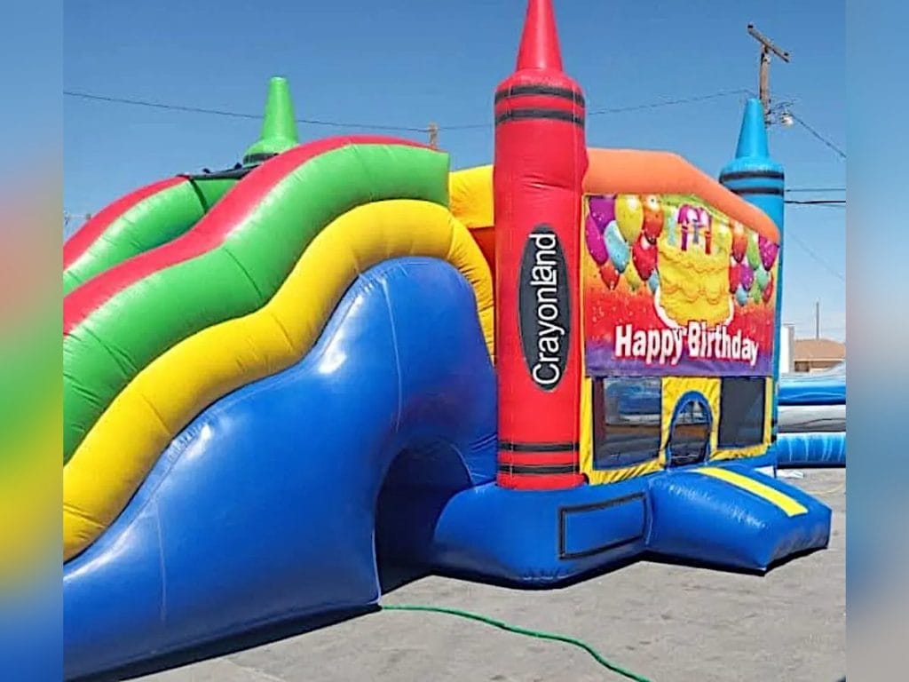 Extra Large 5-in-1 Combo Bouncer bounce house rental in Midland, TX