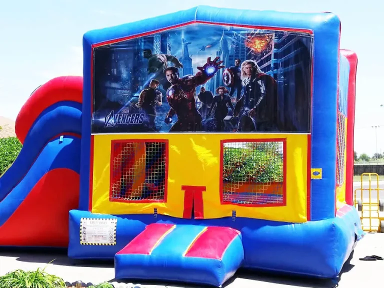 Avengers bounce house graphic panel