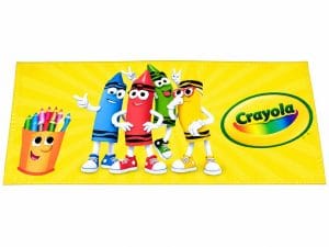 Crayola graphic panel