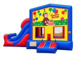 Curious George graphic panel