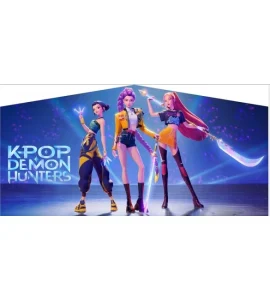 KPop Demon Hunters graphic panel