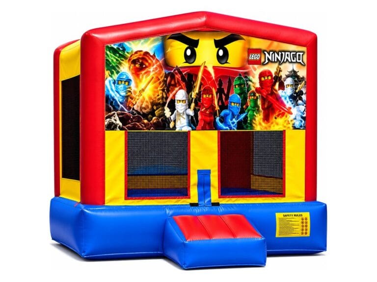 Lego Ninjago bounce house graphic panel