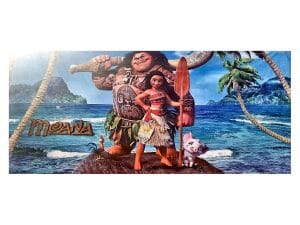 Moana graphic panel