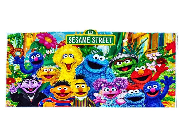 Sesame Street bounce house graphic panel