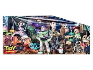 Toy Story graphic panel