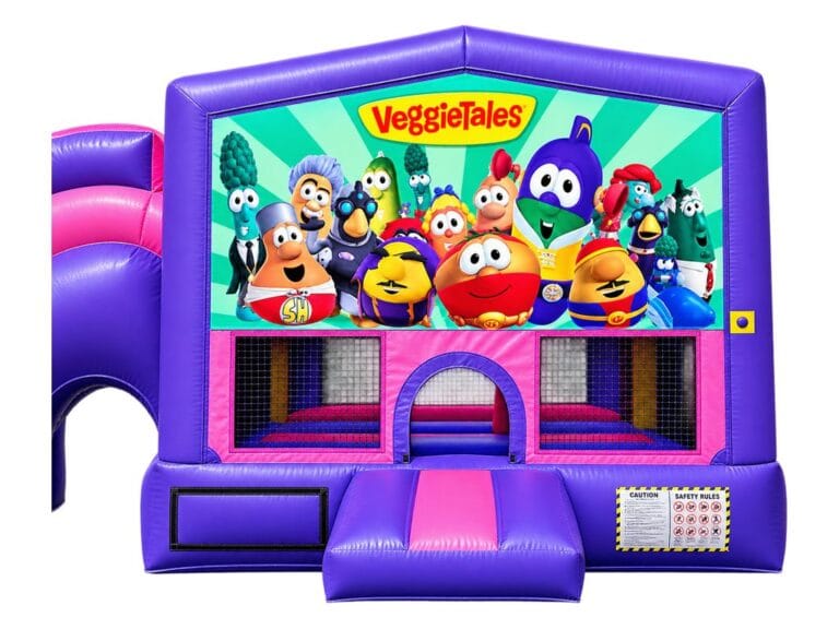 VeggieTales bounce house graphic panel