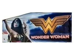 Wonder Woman graphic panel