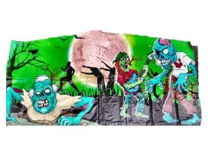 Zombies graphic panel