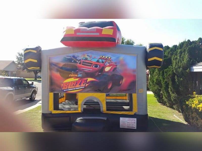 Monster Truck Jumper with Basketball Goal rental in Midland, TX