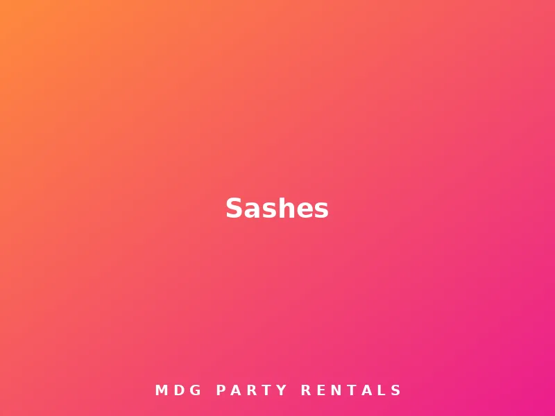 Sashes rental in Midland, TX