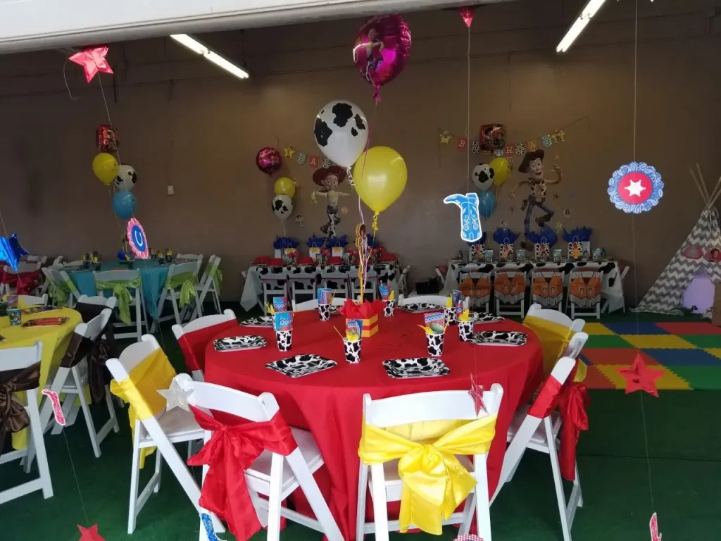 Toy Story party setup